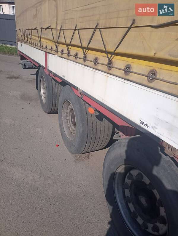 Тентованный борт (штора) - полуприцеп Panav NV35PK 2008 в Ратным