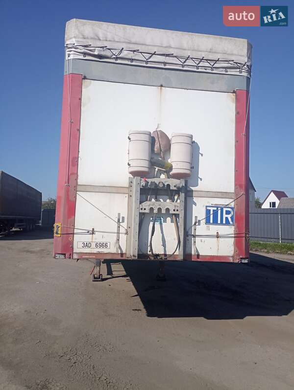 Тентованный борт (штора) - полуприцеп Panav NV35PK 2008 в Ратным