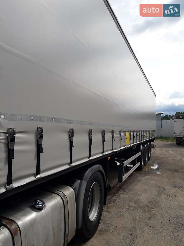 Тентований борт (штора) - напівпричіп Panav SAF 2008 в Надвірній