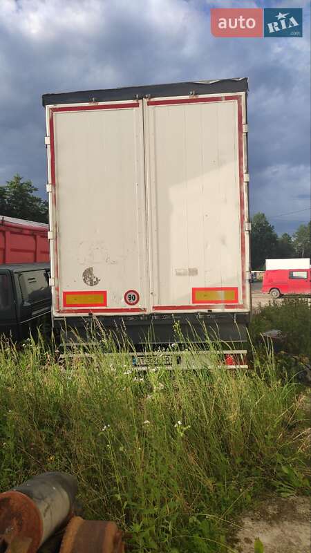 Тентований борт (штора) - напівпричіп Panav SAF 2008 в Надвірній