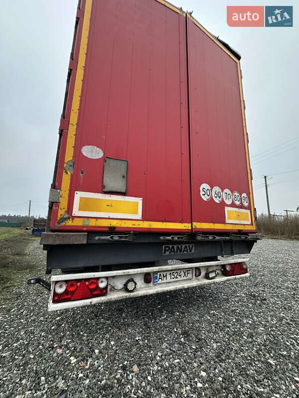 Тентованный борт (штора) - прицеп Panav TV 2008 в Броварах