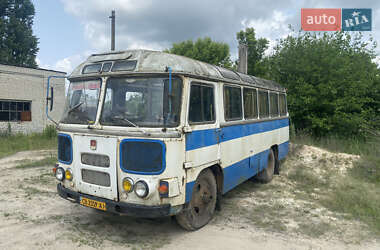 Пригородный автобус ПАЗ 672 1981 в Куликовке