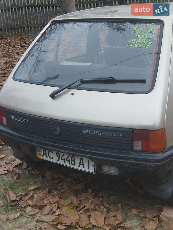 Peugeot 205 1988 Peugeot 205 1988
