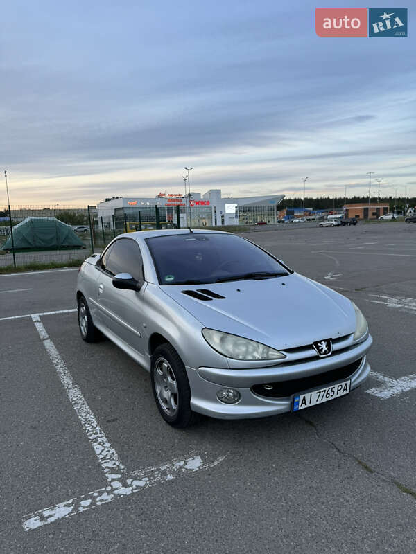 Кабриолет Peugeot 206 2003 в Киеве фото Кабриолет Peugeot 206 2003 в Киеве