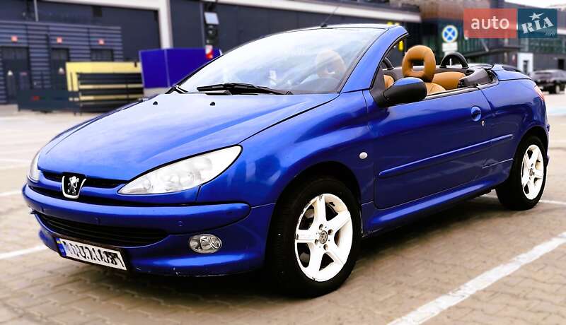 Кабриолет Peugeot 206 2004 в Киеве
