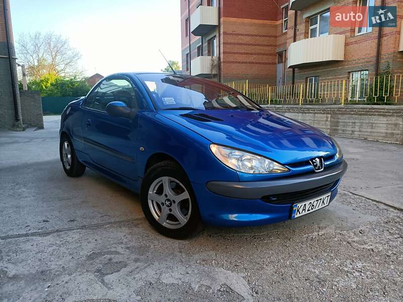 Кабріолет Peugeot 206 2002 в Охтирці