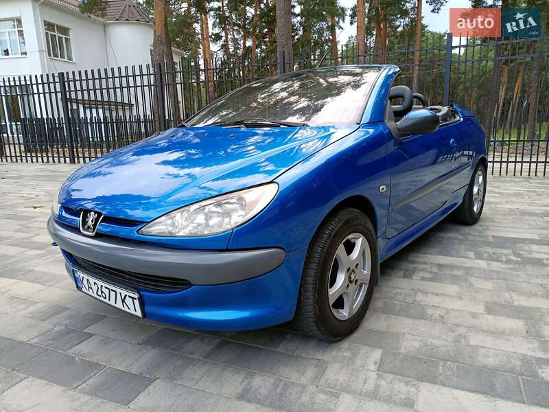 Кабриолет Peugeot 206 2002 в Ахтырке