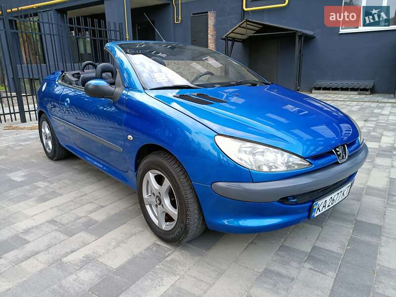 Кабриолет Peugeot 206 2002 в Ахтырке