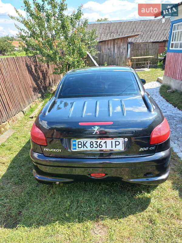 Кабріолет Peugeot 206 2006 в Сарнах