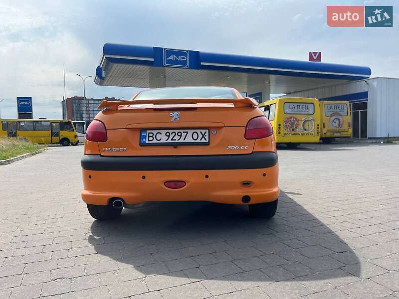 Кабріолет Peugeot 206 2001 в Львові фото 2 Кабріолет Peugeot 206 2001 в Львові