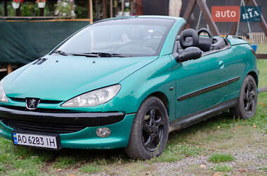 Кабріолет Peugeot 206 2002 в Мукачевому