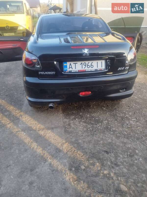 Кабріолет Peugeot 206 2003 в Івано-Франківську