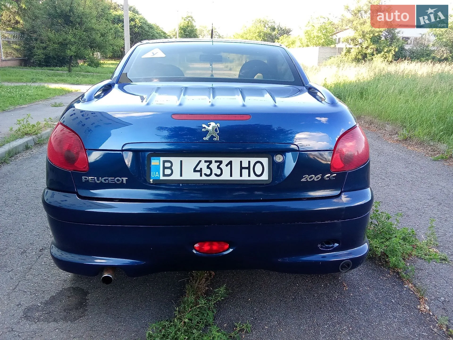 Peugeot 206 2005 VIN VF32DNFUF44309500 фото оголошення 4 з 12