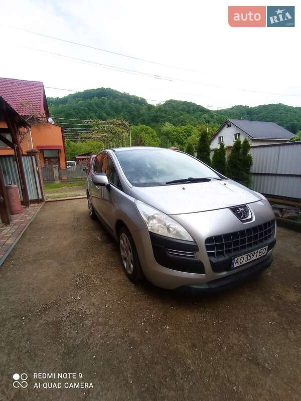 Внедорожник / Кроссовер Peugeot 3008 2009 в Тячеве