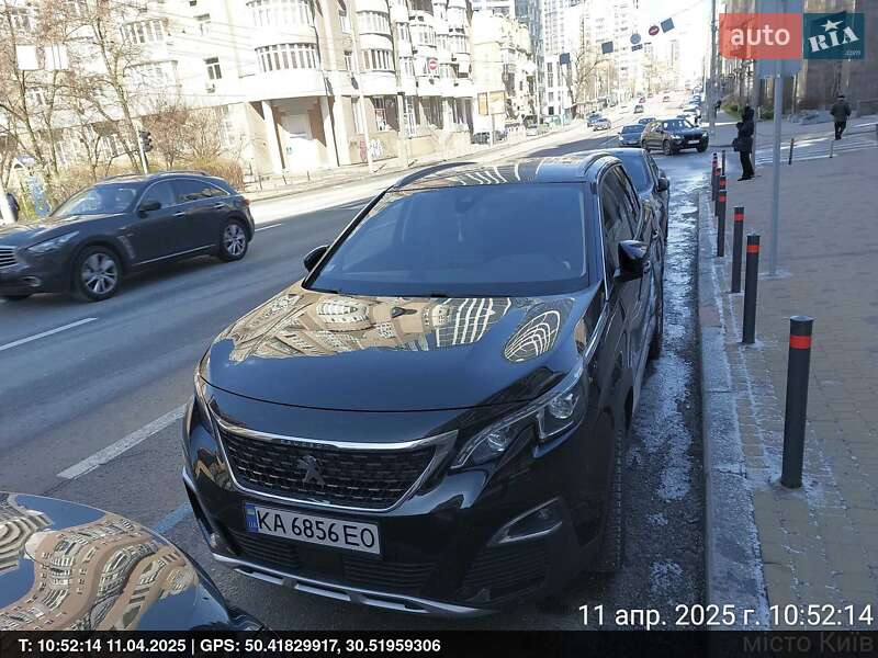 Внедорожник / Кроссовер Peugeot 3008 2017 в Киеве
