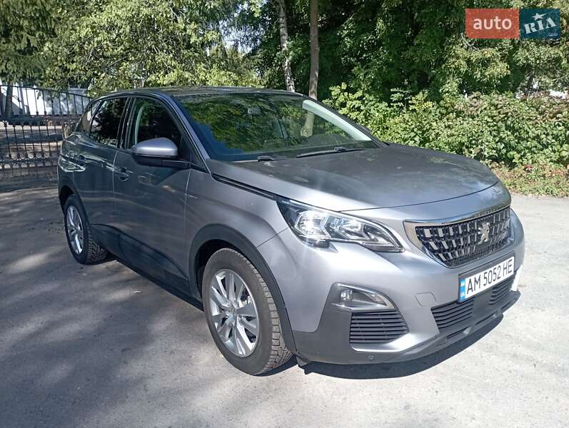 Внедорожник / Кроссовер Peugeot 3008 2017 в Казатине