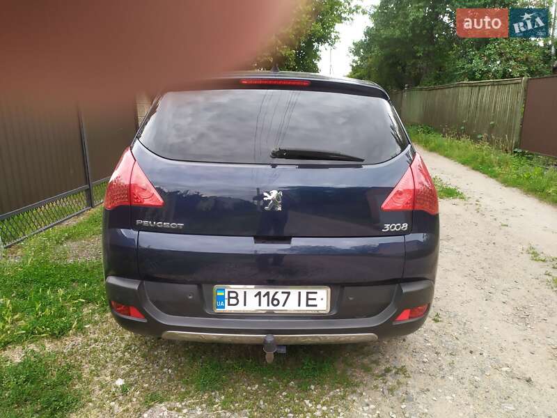 Позашляховик / Кросовер Peugeot 3008 2009 в Миргороді