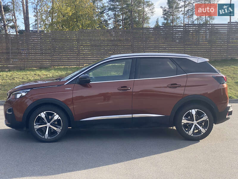 Внедорожник / Кроссовер Peugeot 3008 2017 в Киеве