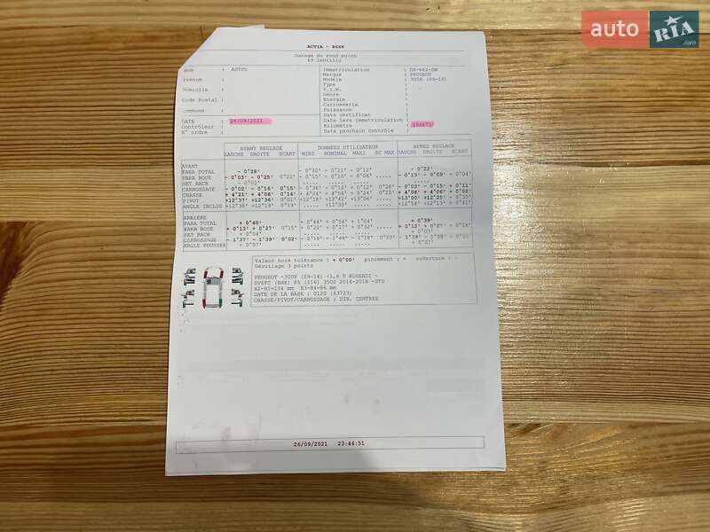 Внедорожник / Кроссовер Peugeot 3008 2015 в Сумах