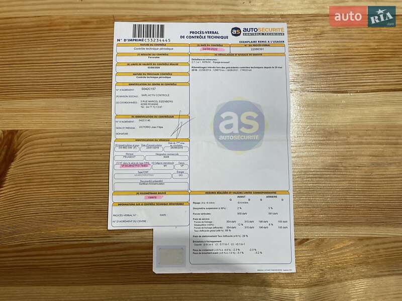 Внедорожник / Кроссовер Peugeot 3008 2015 в Сумах