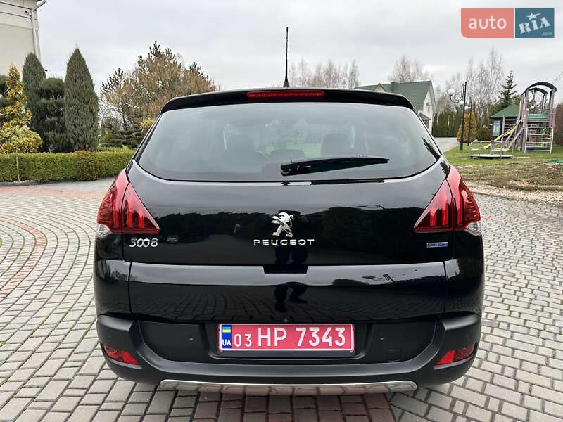Внедорожник / Кроссовер Peugeot 3008 2016 в Луцке
