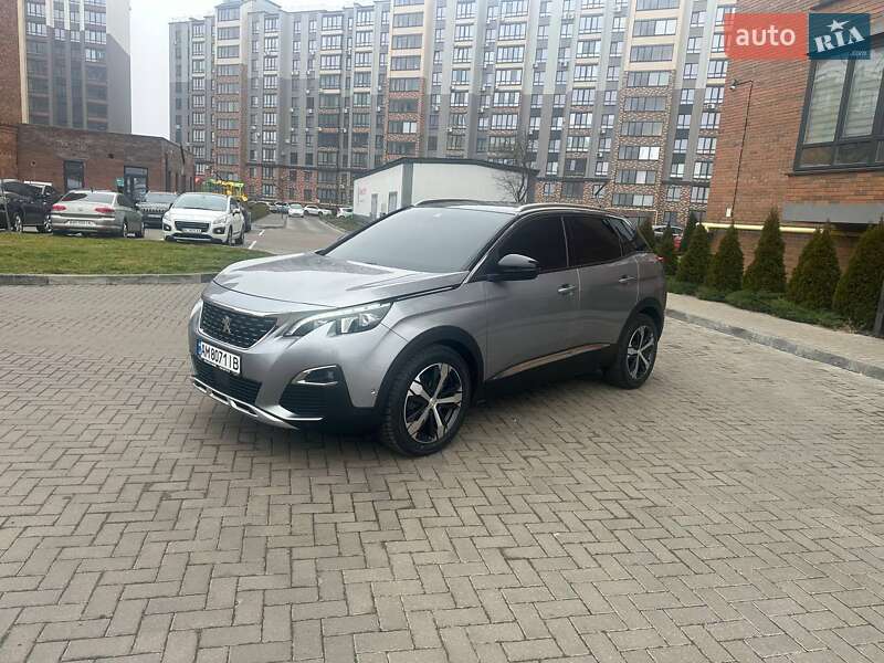 Внедорожник / Кроссовер Peugeot 3008 2018 в Житомире