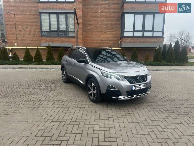 Внедорожник / Кроссовер Peugeot 3008 2018 в Житомире
