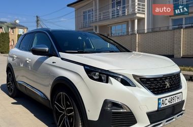 Внедорожник / Кроссовер Peugeot 3008 2017 в Луцке