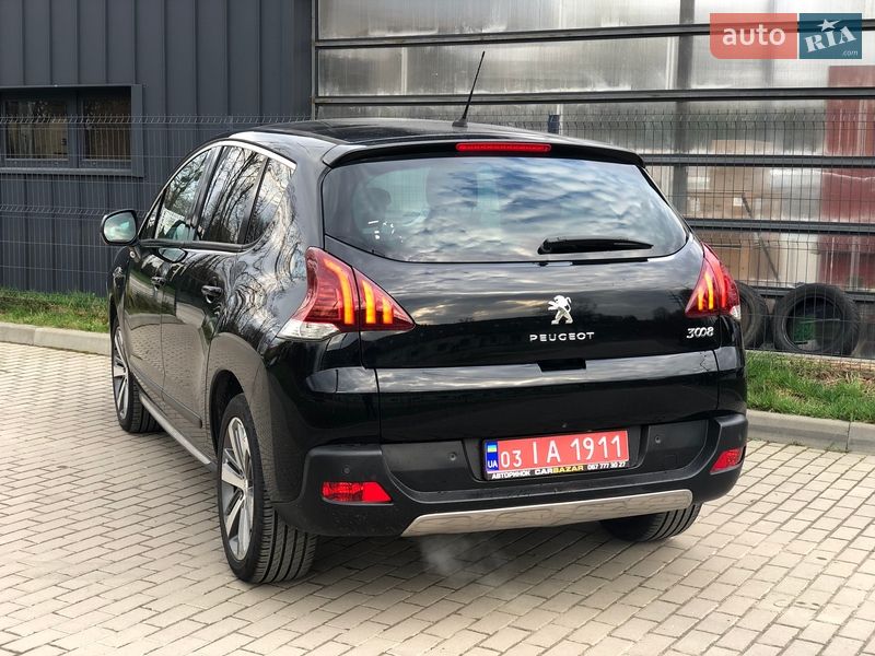Внедорожник / Кроссовер Peugeot 3008 2015 в Львове