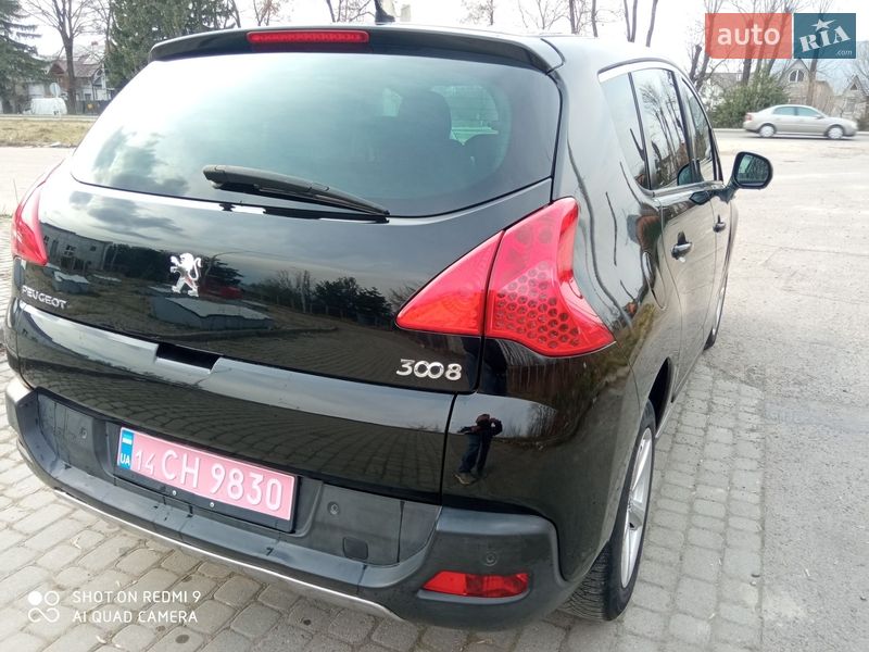 Внедорожник / Кроссовер Peugeot 3008 2010 в Самборе