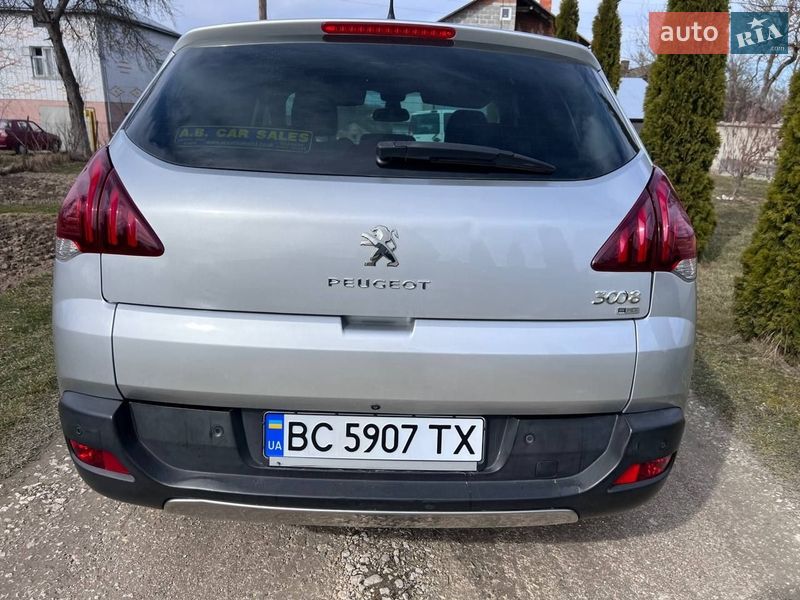 Внедорожник / Кроссовер Peugeot 3008 2015 в Самборе