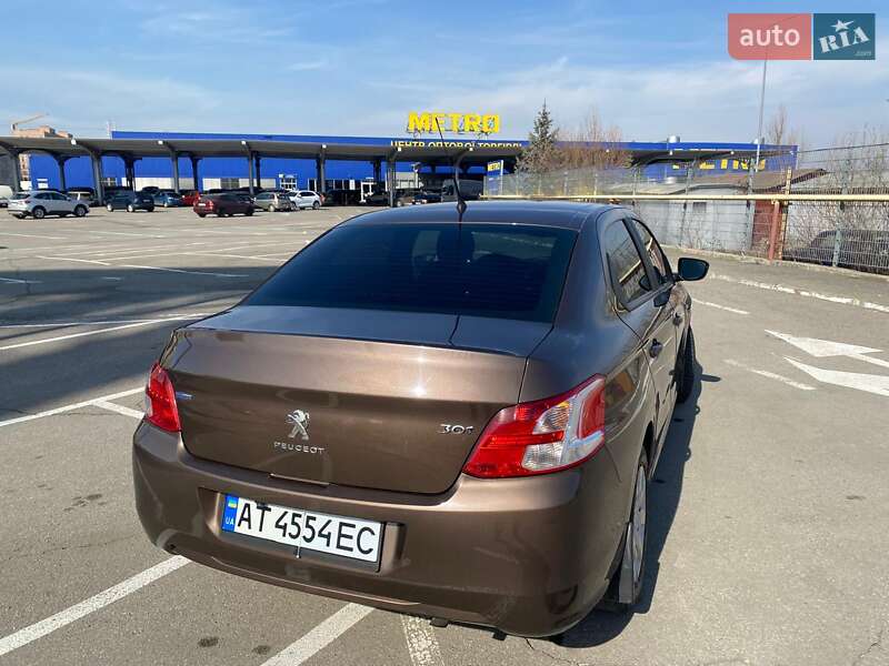 Седан Peugeot 301 2016 в Івано-Франківську