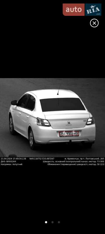 Седан Peugeot 301 2013 в Горішніх Плавнях