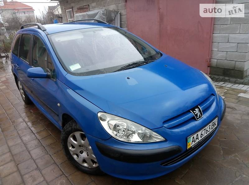 Peugeot 307 2003 года