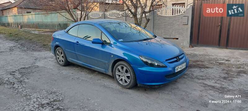 Кабриолет Peugeot 307 2004 в Запорожье