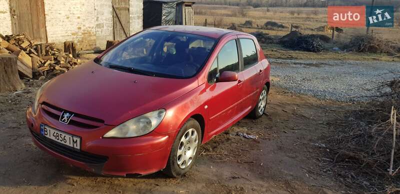 Хэтчбек Peugeot 307 2001 в 