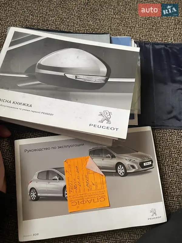 Хэтчбек Peugeot 308 2011 в Коломые документ