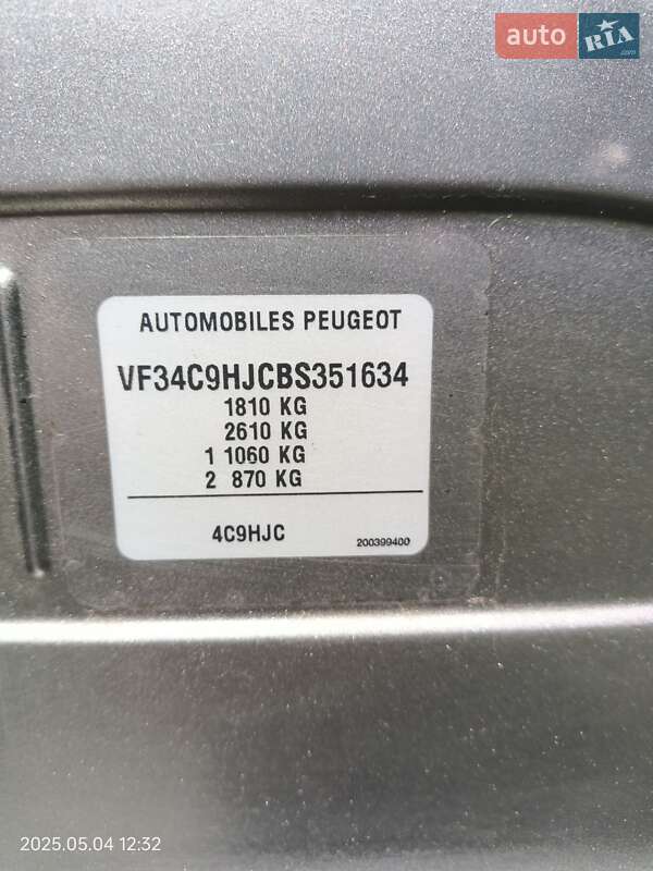 Хэтчбек Peugeot 308 2012 в Полтаве