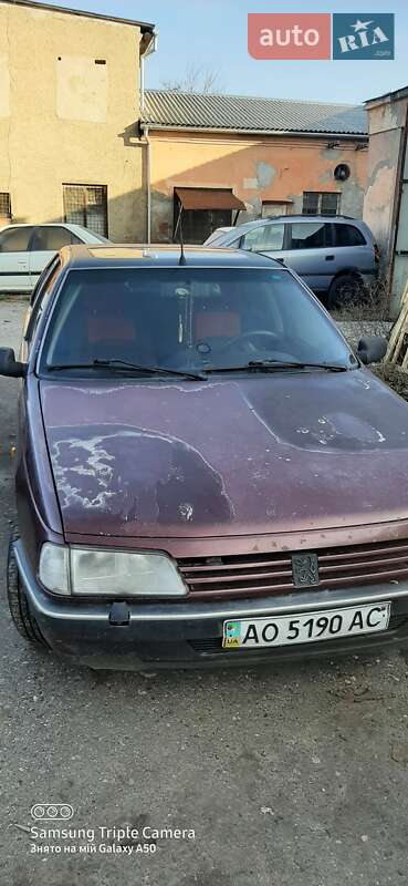 Седан Peugeot 405 1994 в Ужгороді
