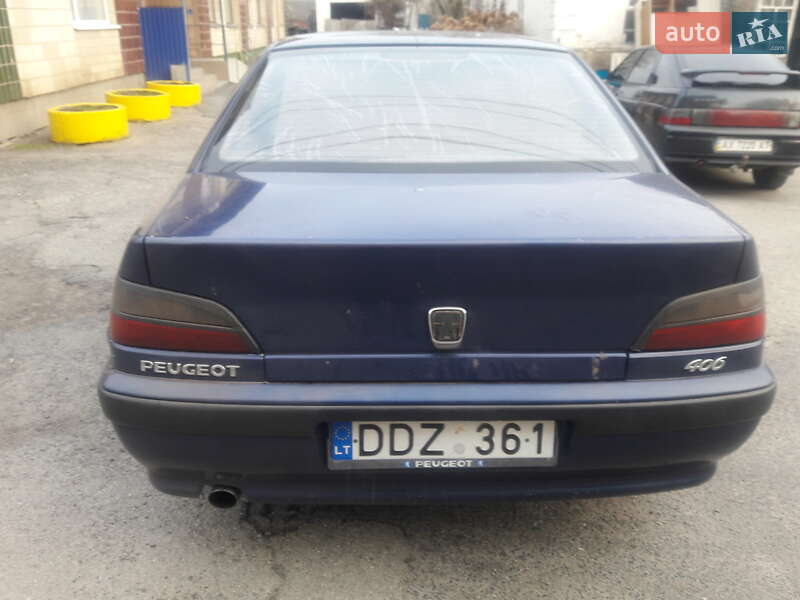 Седан Peugeot 406 1996 в Полтаве