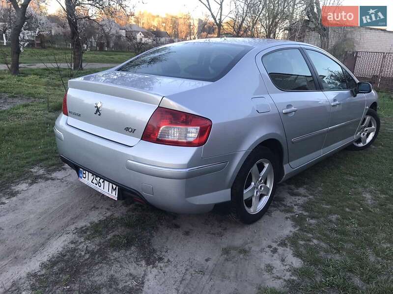 Седан Peugeot 407 2008 в Кременчуці