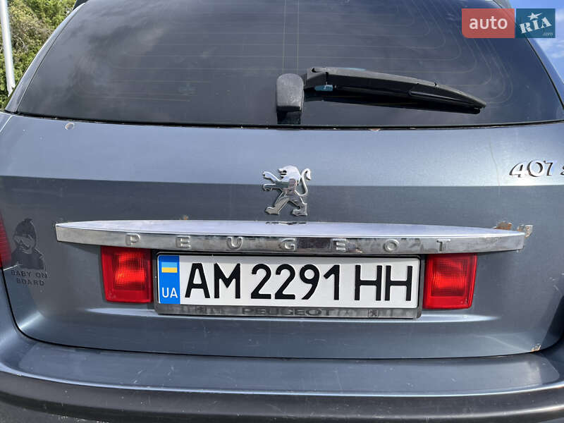 Универсал Peugeot 407 2005 в Бышеве