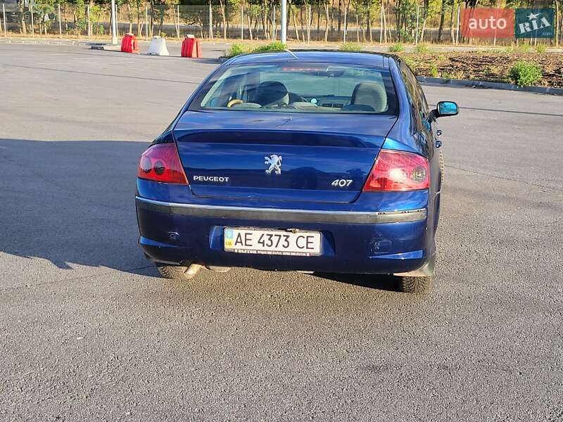 Седан Peugeot 407 2007 в Дніпрі