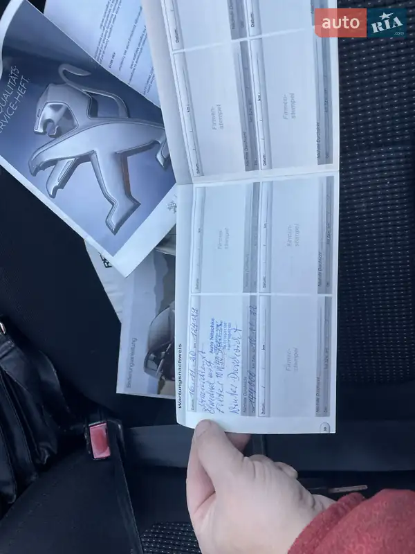 Микровэн Peugeot 5008 2010 в Почаеве документ