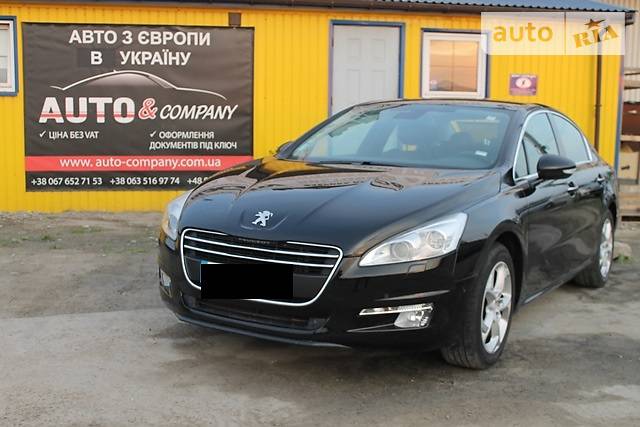 Peugeot 508 2012 года