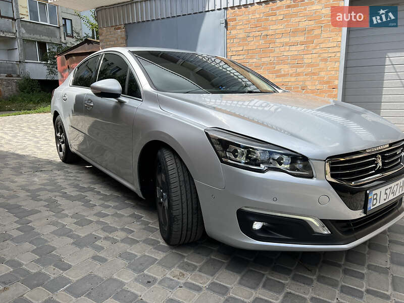 Седан Peugeot 508 2015 в Полтаві