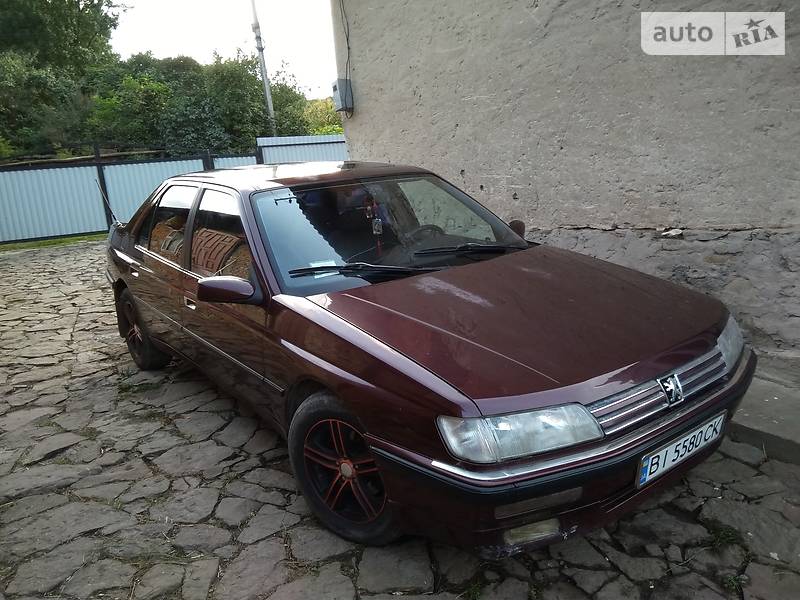 Седан Peugeot 605 1992 в Киеве