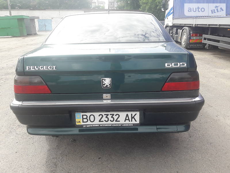 Седан Peugeot 605 1998 в Луцьку
