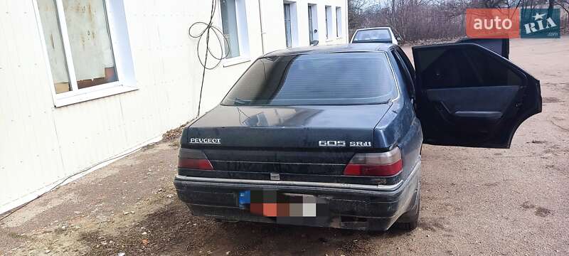Седан Peugeot 605 1992 в Кропивницькому