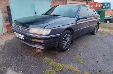 Седан Peugeot 605 1989 в Полтаве